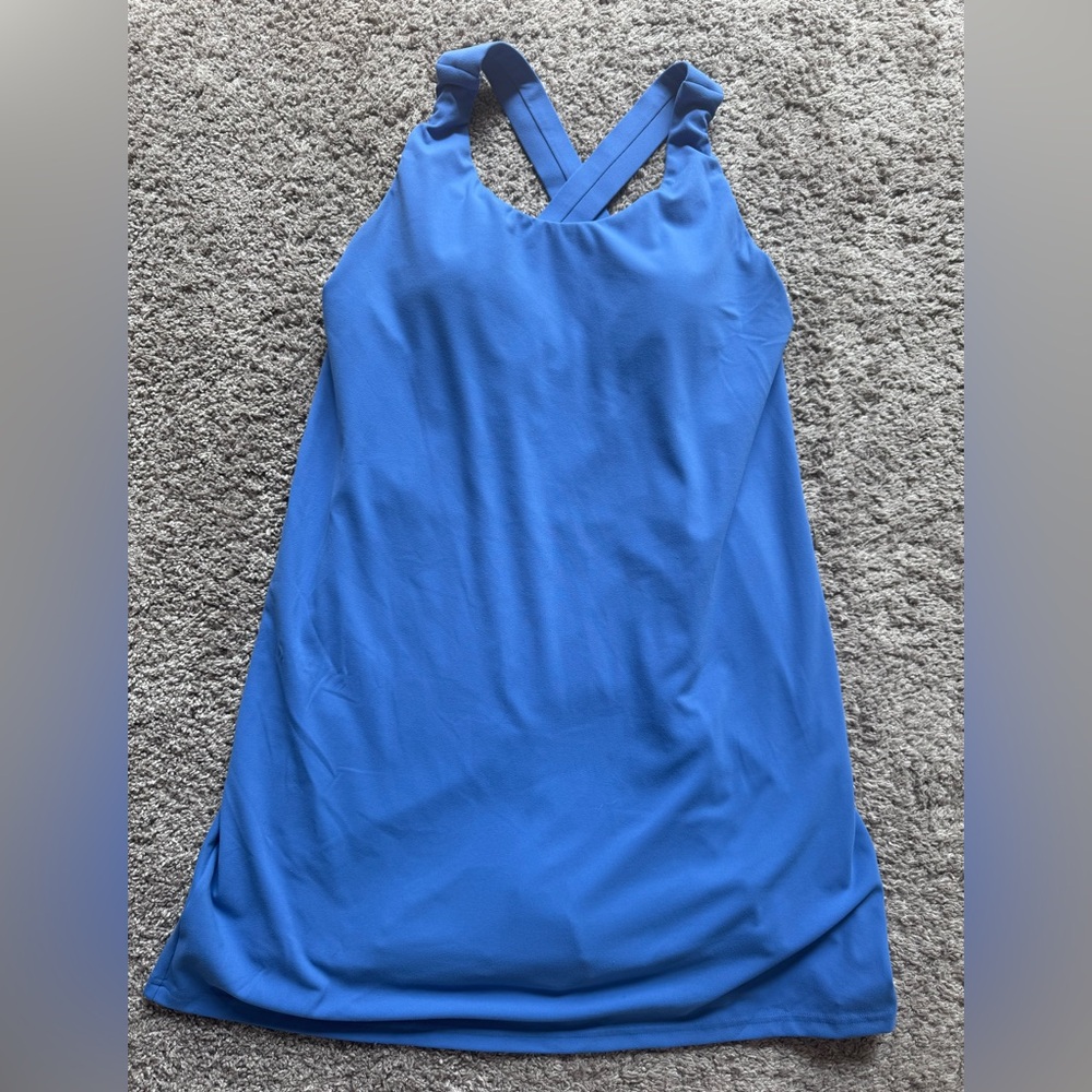 FLX athletic dress with built in bra and bodysuit underneath